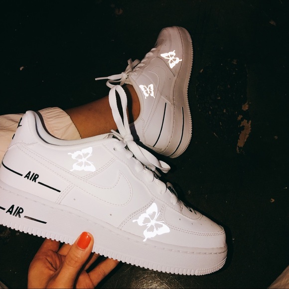 Air force w reflective butterflies (custom made) - Picture 4 of 7